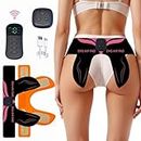 Smart Hip Glute Trainer for Butt, Glute Toning Device, EMS Wireless ABS Muscle Stimulator, Buttock Growth Massager Workout Machine for Women
