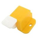Aexit Yellow White Plastic Prototype Test Fixture Jig Edge Latch Set for PCB Board (29e2200ef1647fd4e9615bd5a86fdaae)