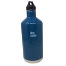 Klean Kanteen 64 oz. Vacuum Insulated Sealed Bottle Blue Classic Loop Lid