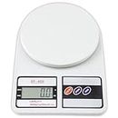 ATOM Digital Kitchen Food Weighing Scale For Healthy Living, Home Baking, Cooking, Fitness & Balanced Diet. | Weighing Scale With Digital Display Atom SF 400 10Kg x 1gms with 2 Batteries Included