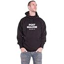 Rock Off officially licensed products Post Malone Carat Logo Pullover Hoodie L Black