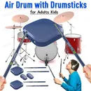 Air Drum mit Drumsticks Set tragbare elektronische virtuelle Air Drum Drumsticks Pedale Professional