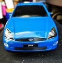 FORD FOCUS BLUE 11"DICKIE TOYS PUSH ALONG GOOD CONDITION 
