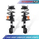 Pair Front Complete Shock Struts Springs Absorbers For 2007-2010 Hyundai Elantra