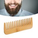 Pettine barba bambù denti larghi per uomo texture capelli strumenti di modellazione elettrodomestici BST