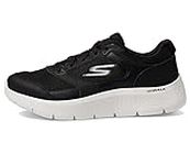 Skechers Men's Gowalk Flex-Athletic Workout Walking Shoes with Air Cooled Foam Sneakers, Black/White 1, 10.5