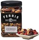 Ferris Coffee & Nut Cherries Berries & Nuts, Roasted & Salted Mix, 16 Ounce