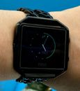 Fitbit Blaze Smart Fitness Watch Boxed with Chain Metal Band and Metal Case Blac