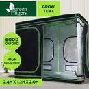 Greenfingers Grow Tent Kits 2.4m x 1.2m x 2m Hydroponics Indoor Grow System
