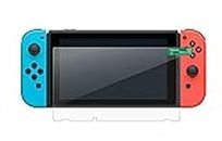 M.G.R.J® Tempered Glass Screen Protector for Nintendo Switch 2017 - Full Screen Coverage & Easy Installation Kit