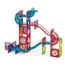Bluesky Magnetic Marble Run, Magnetic Building Marble Run, Learning and Educational Magnetic Marble Run (115 Pieces)