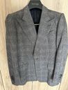 Giacca Edward Sexton Savile Row su misura Prince of Wales cappotto sportivo blazer 40 L