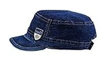 ATABZ Flat Golf Sports Short Captain Cricket Outdoor Tennis caps Hats for Men and Women Blue
