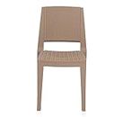 Nilkamal ENAMORA Plastic Mid Back Chair | Chairs for Home| Dining Room| Bedroom| Kitchen| Living Room| Office - Outdoor - Garden | Dust Free |100% Polypropylene Stackable Chairs