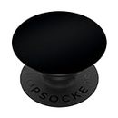 PopSocket PopGrip:Black Pop Socket for Phone Black Cell Phone Popsocket Black Swappable PopGrip