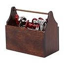 Zerodis 1:12 Miniature Wooden Toolbox,Mini Toolbox Miniature Tool Box Wooden Toolbox Model Dollhouse Accessories