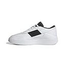 Adidas Men Leather OSADE Tennis Shoe FTWWHT/CBLACK/Carbon (UK-9)