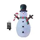 CLUB BOLLYWOOD® Christmas Inflatables 5.2ft Tall Outdoor Decoration for Holiday Party Winter | Home & Garden | Holiday & Seasonal Dƒ©co | Yard D©co | 1 Inflatable Snowman