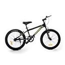 CAYA Bikes Kids Hypermax Cycle BMX Bike with Tubular Wheels (5-8 Years Unisex, 16 Inches Steel Frame, Royal Matte Black)