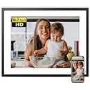 NexFoto 16.2 Inch 32GB WiFi Extra Large Digital Photo Frame Smart Digital Picture Frame HD IPS Touch Screen, Remote Control, Auto-Rotate, Share Photos Video via App & Email, Gift for Mother