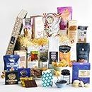 British Hamper Company Gourmet Food Gifts Hampers – Mothers Day Gift Basket, For Her, Mum, Girlfriend, Wife, Mother. Get Well Soon Baskets, Birthday Gifts Ideas For Couples, Men, Families