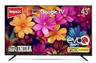 Impex 108 cm (43 Inch) FHD Google TV | Android TV 11 | LED TV | (Black)