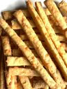 Homemade Cheese Straws - With Mustard, & Cayenne Pepper  ( 8” long)