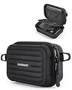 BAGSMART Digital Camera Case, Waterproof & Protective Small Camera Bag with 2 Carrying Ways, Lightweight Camera Sling Bag for Canon PowerShot/GoPro/Kodak Pixpro - Black