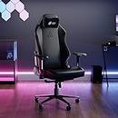 Green Soul Assassin Ergonomic Gaming Chair, Multifunctional Computer Home Office Chair with Luxe Hybrid Leatherette, 4D Armrest, 2D Lumbar Support, Sturdy Aluminium Base & 170° Back Recline (Black)