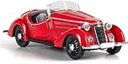 SK TOY ZONE Alloy Die-Cast Metal Vintage Car Model Retro Car Model Toy Diecast Vehicle Classic Car Figurine Collectible For Kids Adults Gift 1:36 Diecast Cadillac Vintage Car|Multicolor