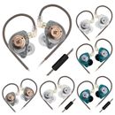 Auriculares internos de 3,5 mm con cables suaves y cómodos tapones para los oídos