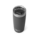 YETI Rambler 10 oz Tumbler, Stainless Steel, Vacuum Insulated with MagSlider Lid, Charcoal