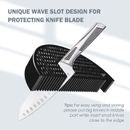 Knife Block Holder, Universal Knife Block without Knives, 📦✅ Double-Layer Wa