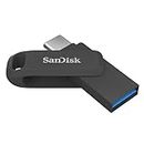 SanDisk 128GB Ultra Dual Drive Go, USB Type-C Flash Drive, up to 400 MB/s, with reversible USB Type-C and USB Type-A connectors, for smartphones, tablets, Macs and computers, Black