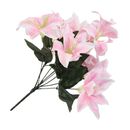 Dekor Länge Blumenköpfe CM Stargazer Lillies Gesamtlänge Cm Lily Decor