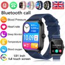 Smart Watch for Men Women (Make/Answer Calls) Heart Rate Monitor Fitness Tracker