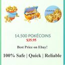 14.500 monedas Pokémon Go: PokeCoins - mejor precio, seguro, rápido, confiable