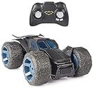 DC Comics, Batman, Stunt Force Batmobile, Indoor Remote-Control Car, Action Figure Compatible, Turbo Boost and Crazy Stunt Capabilities, Collectible Super Hero Kids’ Toys for Boys and Girls Aged 4+