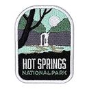 Vagabond Heart Co Hot Springs National Park Iron On Patch