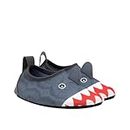 Robeez Kids Aqua Shoes Boys & Girls Slip Resistant Neoprene Water Shoes for Summer, Beach, Pool, Shibori Sharks, 2 Years