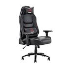 Big and Tall Gaming Chair 400lbs-Racing Style Computer Gamer Chair, Ergonomic Leather Executive Office Chair, High Back PC Chair with Wide Seat, Adjustable 4D Armrest for Adult Teens-Black