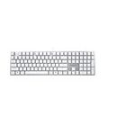Cherry KC 200 MX Mechanical Keyboard with New MX2A switches. (White W/MX2A Brown)