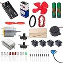 Electronic Spices Electronic Component Kit With 50 Experiment tutorials For Learners School Project (DIY Project Kit)