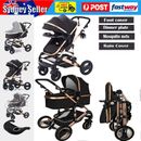 New 9 in 1 ✅Baby Pram ✅Travel Newborn Carriage Baby Stroller Pram Buggy Foldable