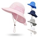 Sombrero de sol de verano algodón sombrero para niño niña niño pequeño unisex gorra de playa