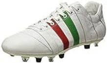 Pantofola d'Oro Stud shoe, White Green Red, 12 US