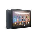 Certified Refurbished Fire HD 8 Plus tablet, 8" HD display, 64 GB, Slate with Special Offers, Our best 8" tablet for portable entertainment