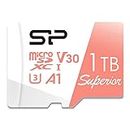 SP Silicon Power 1TB Micro SD Card U3 Nintendo-Switch Compatible, SDXC microsdxc High Speed MicroSD Memory Card with Adapter