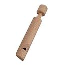 WOONEKY Children's Drawing Piccolo Music Toy Musical Instrument Toys Children Push Pull Flute Music Plaything Wooden Slide Flute Music for
