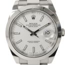 Reloj Automático Rolex Datejust 41mm Acero Inoxidable 126300 Blanco